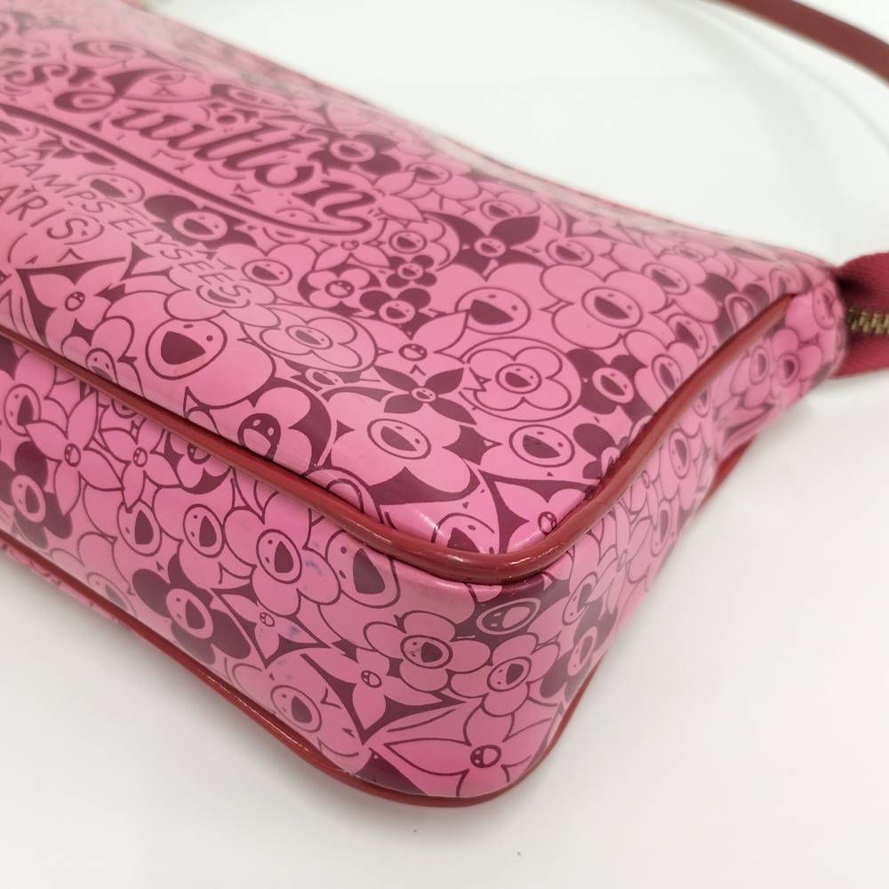 Louis Vuitton Cosmic Blossom Pochette Pouch Takashi Murakami Collaboration — view 5