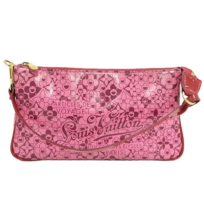 Louis Vuitton Cosmic Blossom Pochette Pouch Takashi Murakami Collaboration