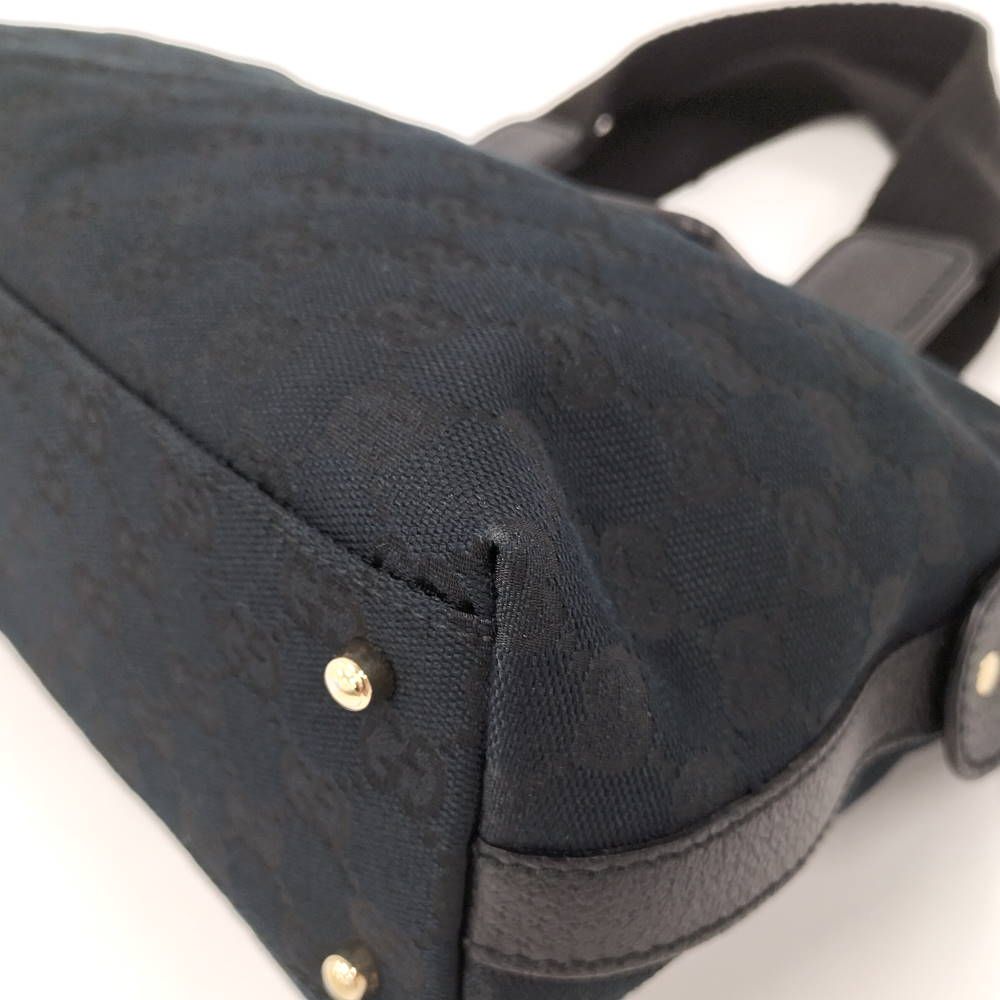 Gucci Horsebit GG Canvas Handbag — view 3