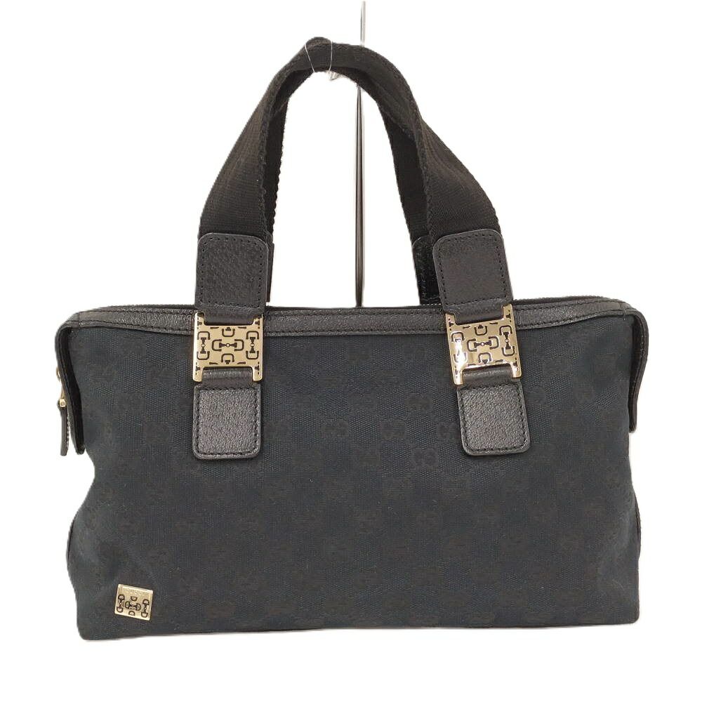 Gucci Horsebit GG Canvas Handbag
