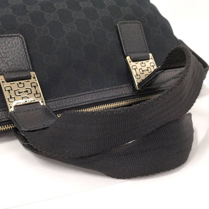 Gucci Horsebit GG Canvas Handbag — view 4