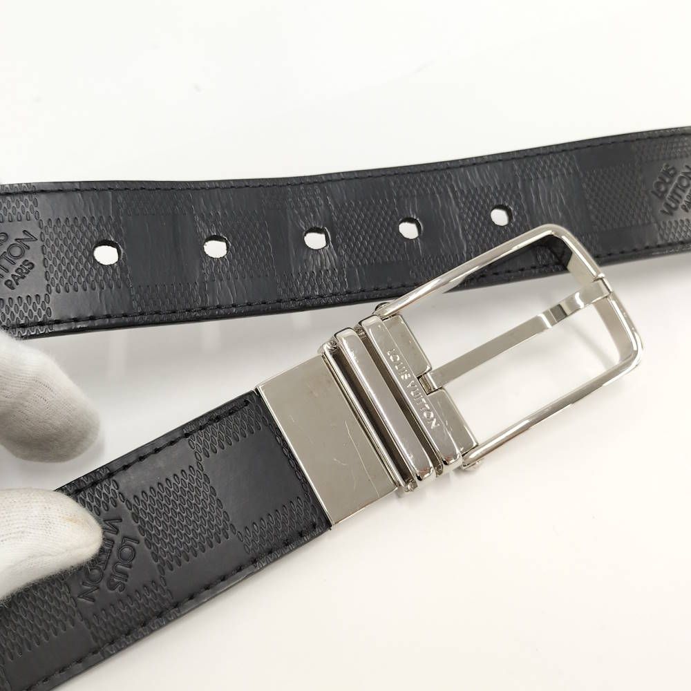 Louis Vuitton Boston Belt Damier 105 42 Black — view 6