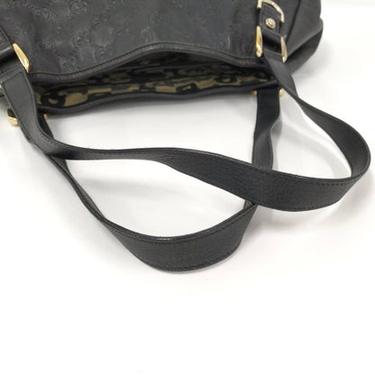Gucci Abbey Handbag Guccissima Leather Black — view 4