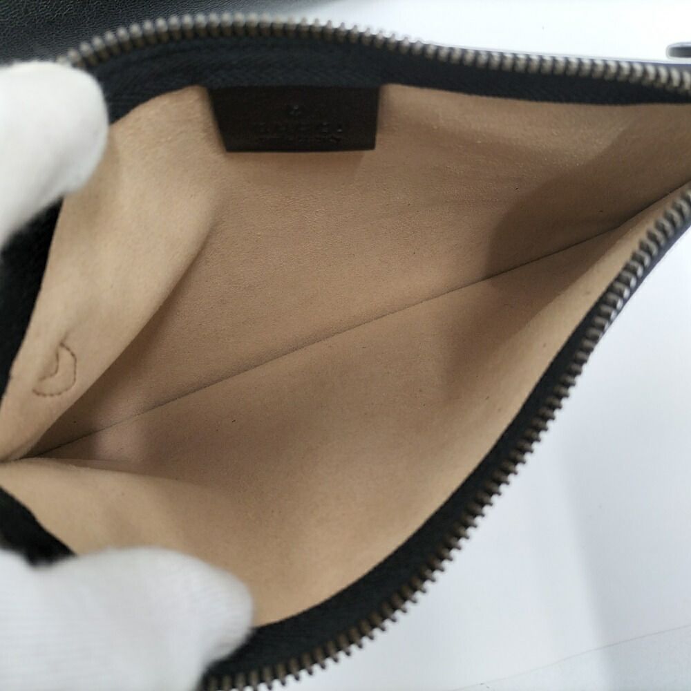 Gucci GG Dahlia SM Tote Leather Black Marmont — view 9
