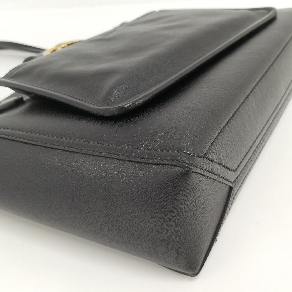 Gucci GG Dahlia SM Tote Leather Black Marmont — view 3