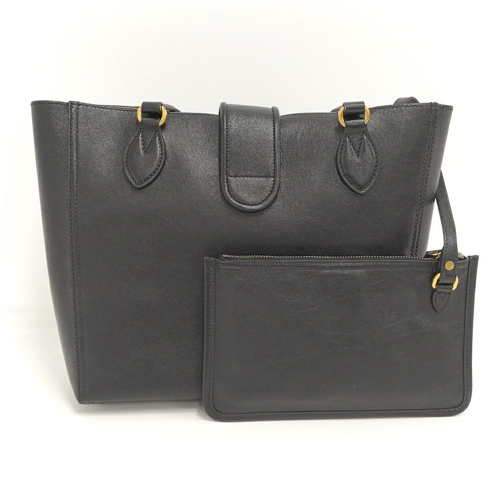 Gucci GG Dahlia SM Tote Leather Black Marmont — view 2