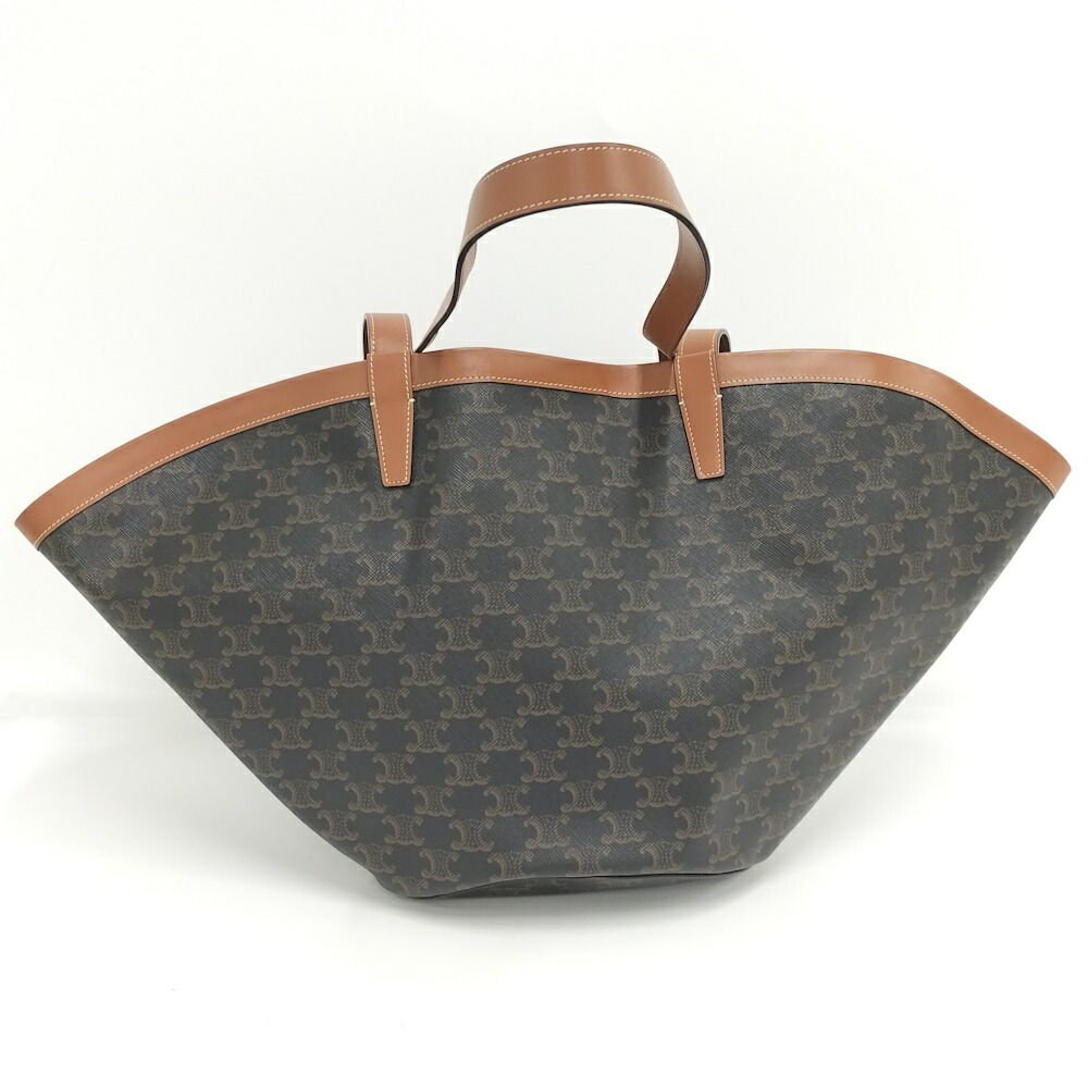 Celine Tote Triomphe Brown — view 2