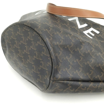 Celine Tote Triomphe Brown — view 3