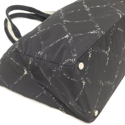 Chanel Vintage Travel Line Tote MM Nylon Black — view 3