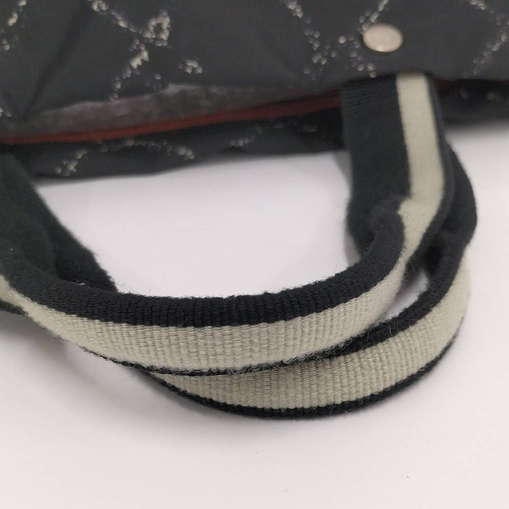 Chanel Vintage Travel Line Tote MM Nylon Black — view 6