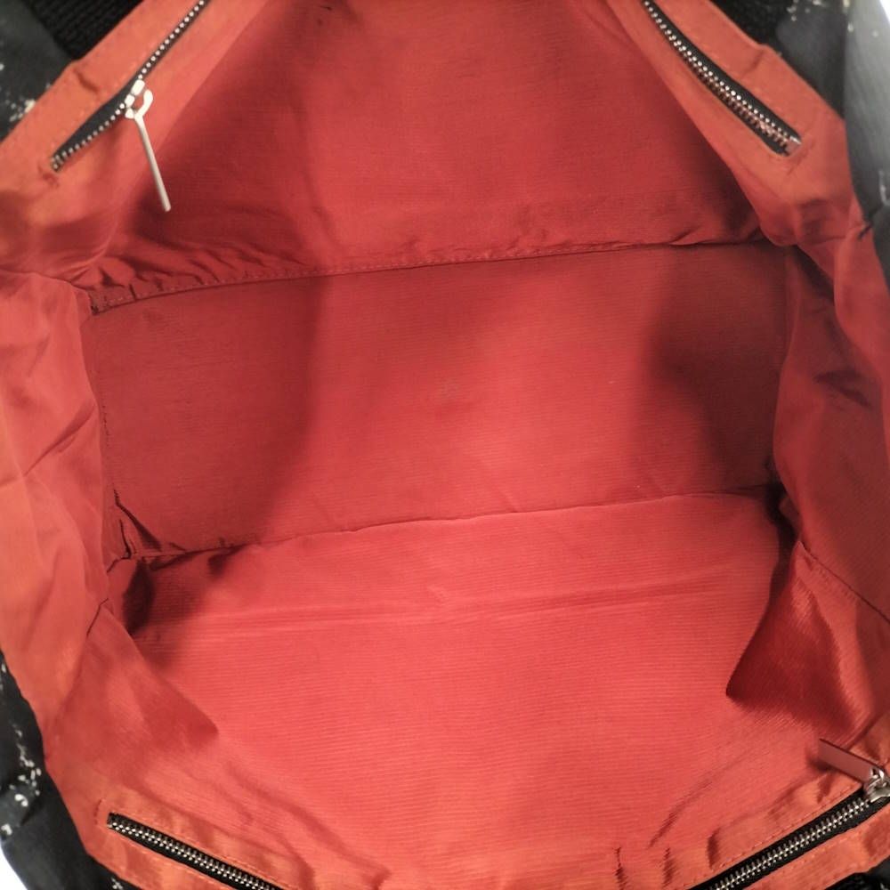 Chanel Vintage Travel Line Tote MM Nylon Black — view 9