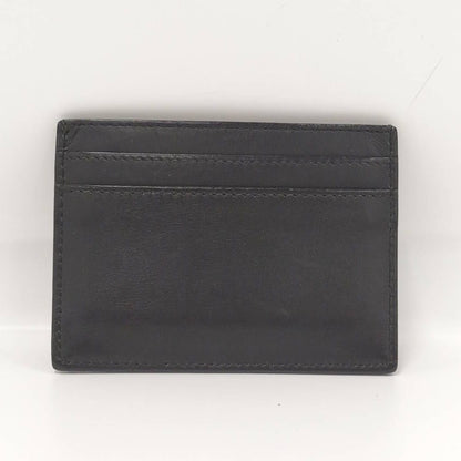 Saint Laurent Yves Card Case Leather Black — view 2