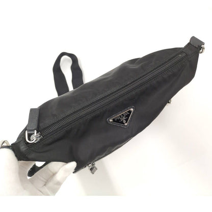 Prada Shoulder Bag Nylon Black — view 8