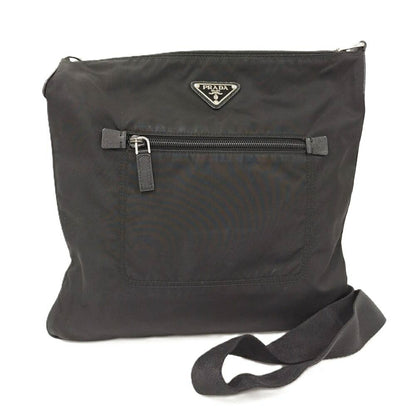 Prada Shoulder Bag Nylon Black