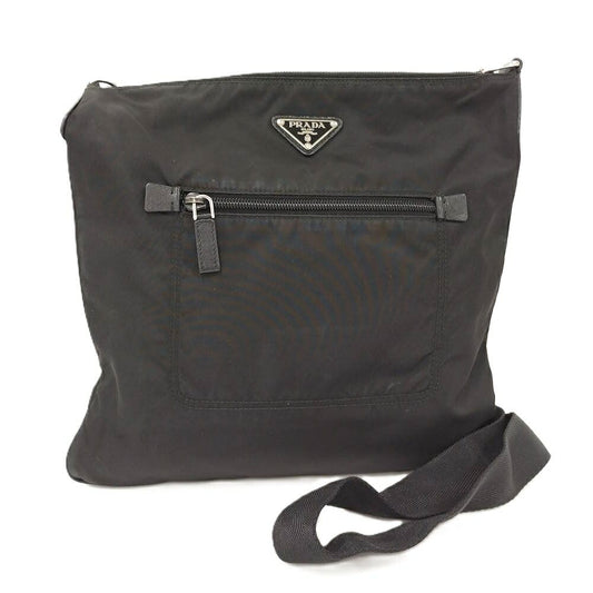 Prada Shoulder Bag Nylon Black