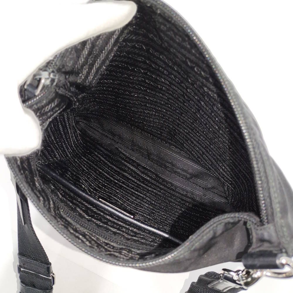 Prada Shoulder Bag Nylon Black — view 9