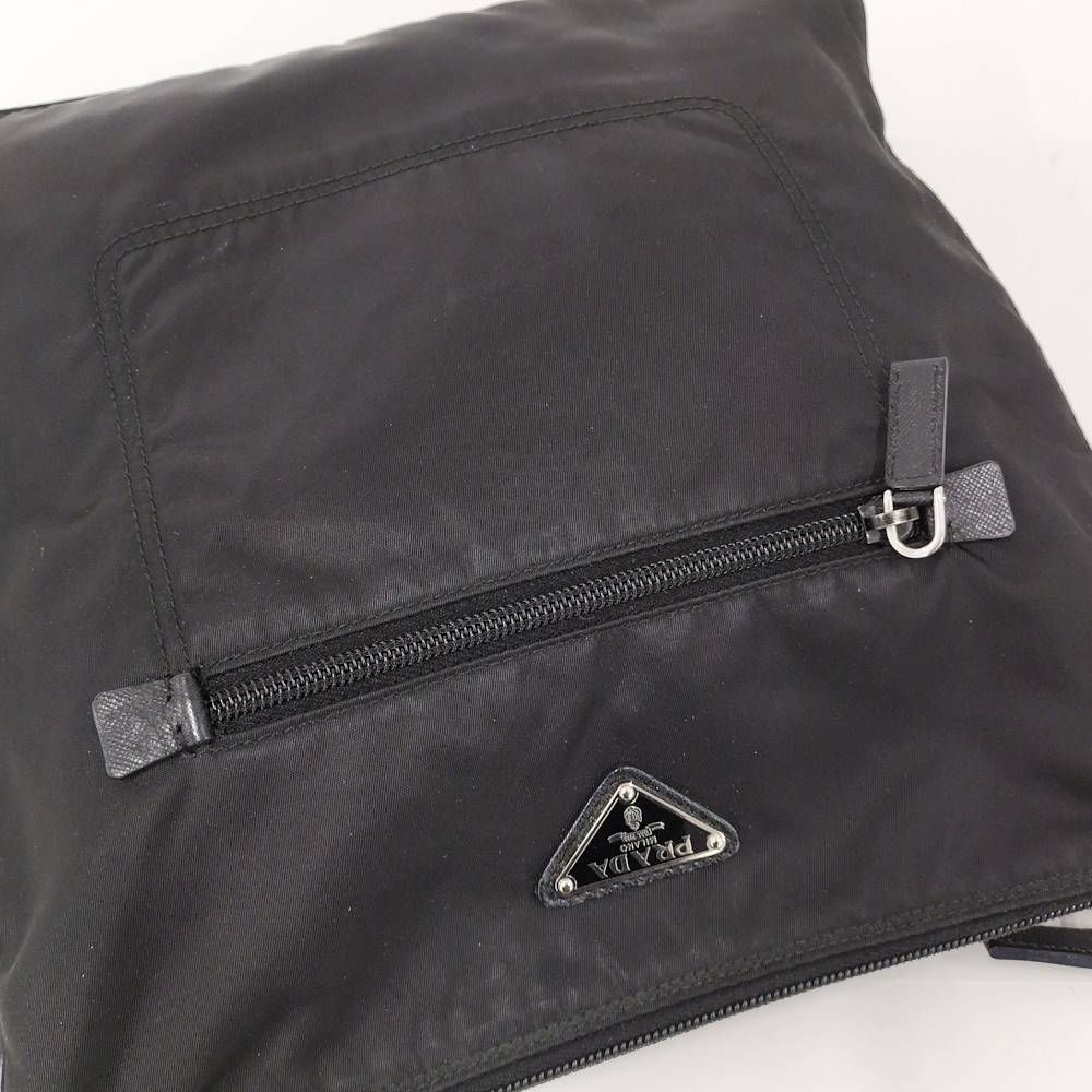 Prada Shoulder Bag Nylon Black — view 7