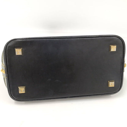 Louis Vuitton Lockit PM Handbag Leather Navy — view 5