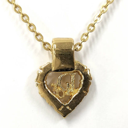 Dior Necklace Logo Light Stone Plated Gold — view 2