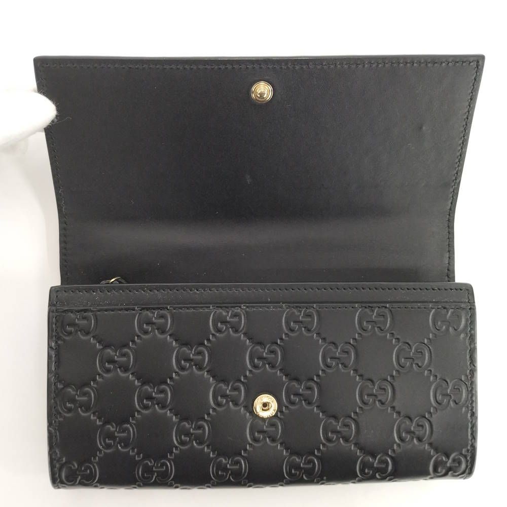 Gucci Wallet Guccissima Leather Black — view 2