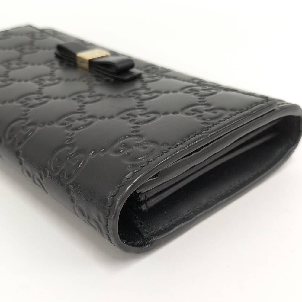 Gucci Wallet Guccissima Leather Black — view 7