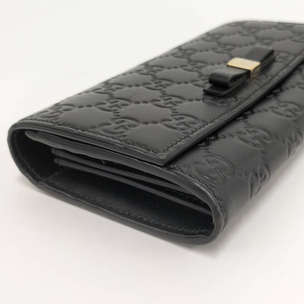 Gucci Wallet Guccissima Leather Black — view 6