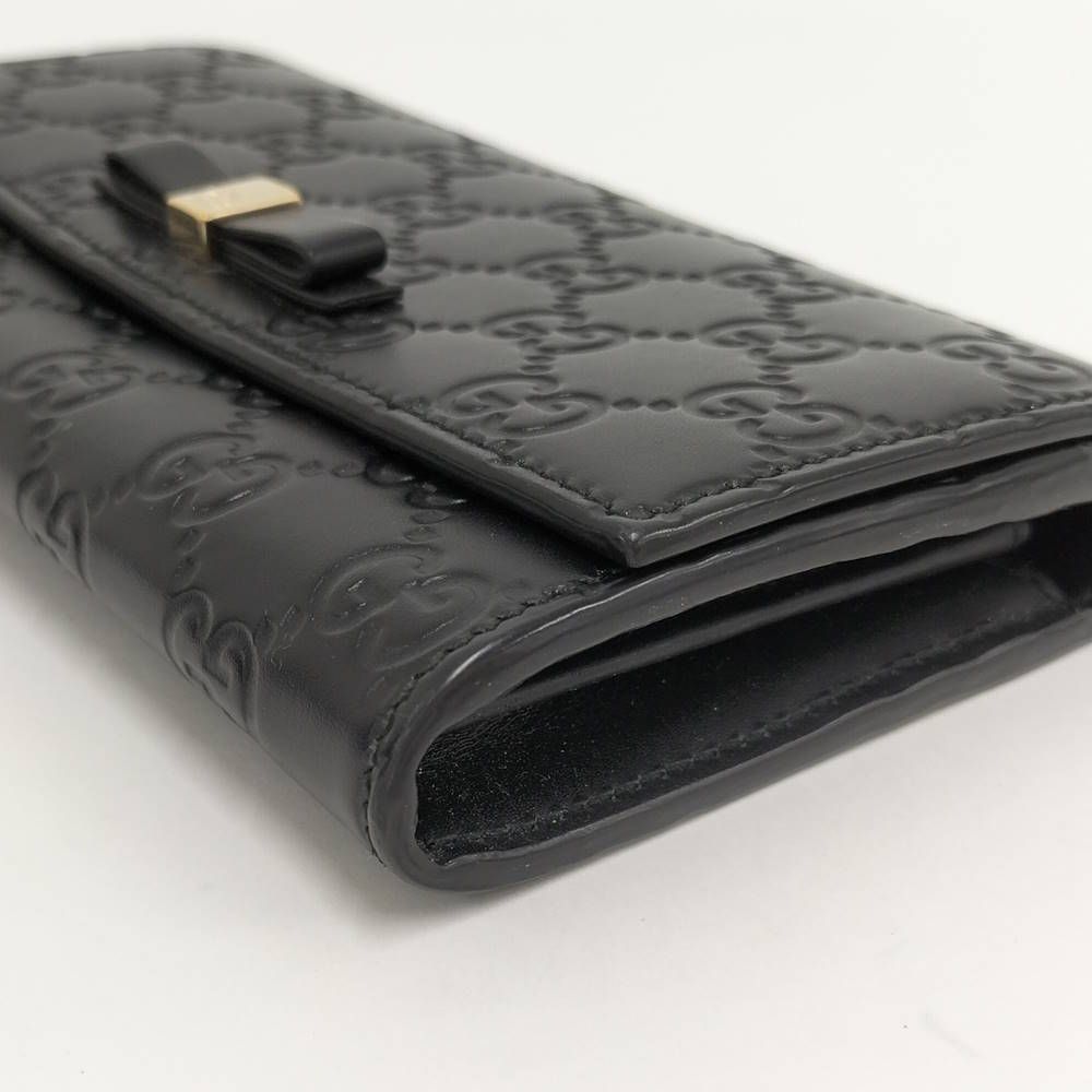 Gucci Wallet Guccissima Leather Black — view 4