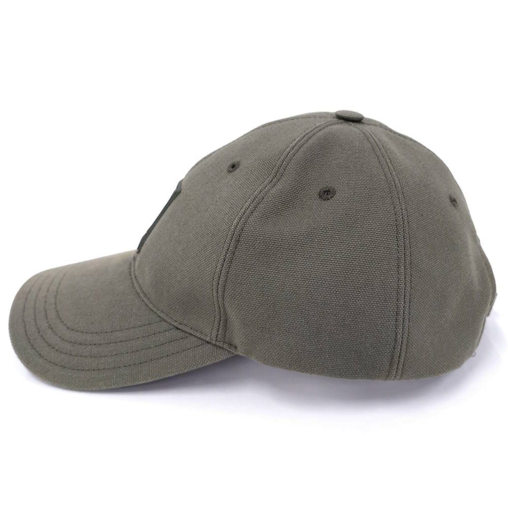 Loewe Patch Cap Canvas Khaki Green Hat — view 2