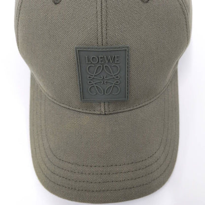 Loewe Patch Cap Canvas Khaki Green Hat — view 7