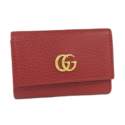 Gucci 6 Key Case Red Key Holder