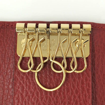 Gucci 6 Key Case Red Key Holder — view 8