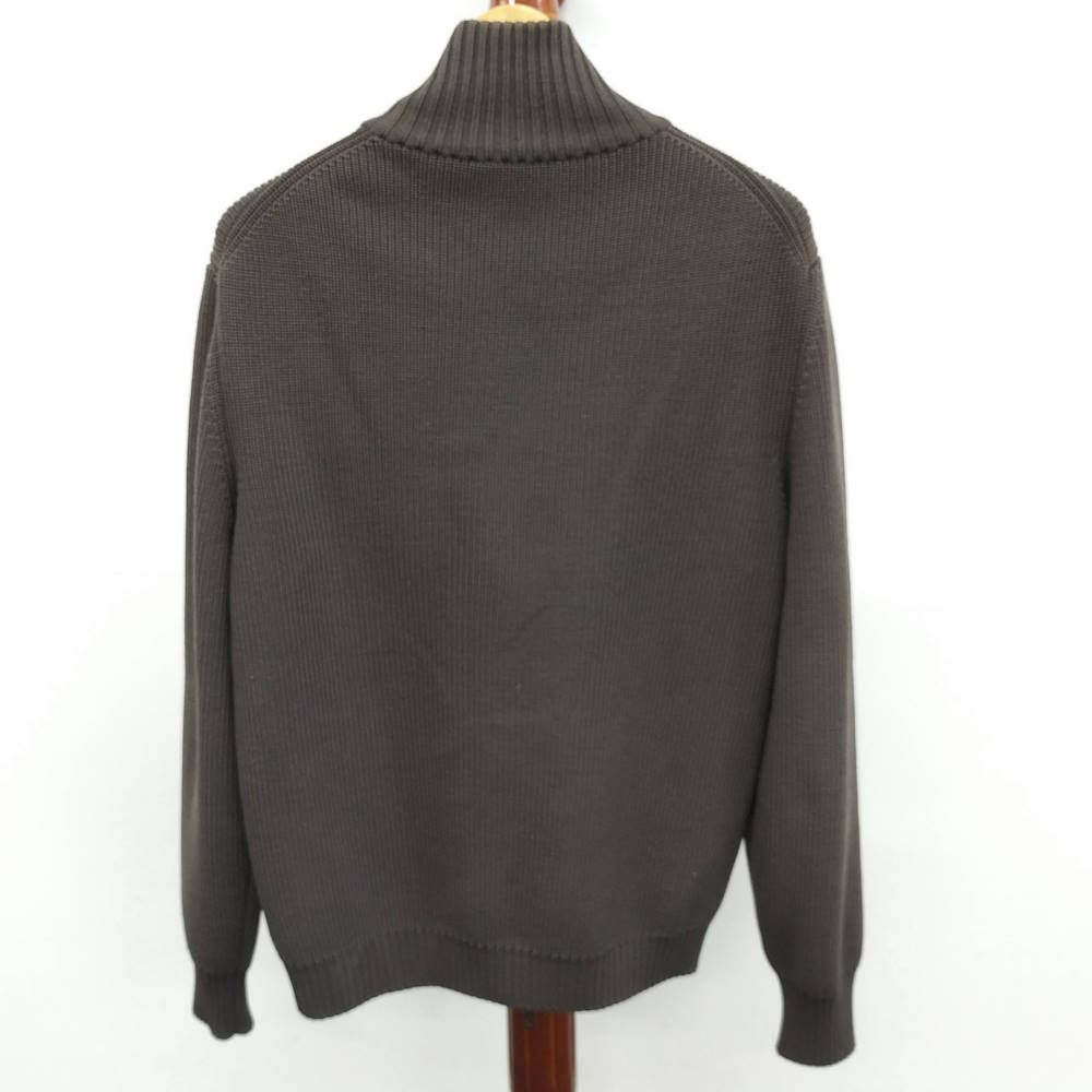 Louis Vuitton Jacket Knit Wool Brown — view 2
