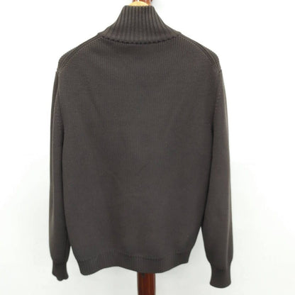 Louis Vuitton Jacket Knit Wool Brown — view 2