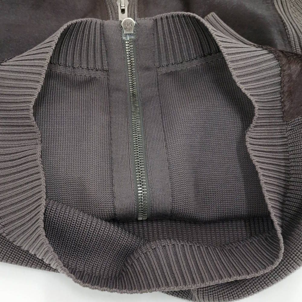Louis Vuitton Jacket Knit Wool Brown — view 4