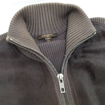 Louis Vuitton Jacket Knit Wool Brown — view 3
