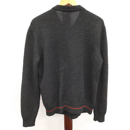 Gucci Jacket M Knit Suede Black — view 2