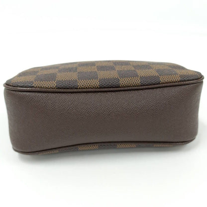 Louis Vuitton Trousse Makeup Cosmetic Pouch Damier Ebene — view 4