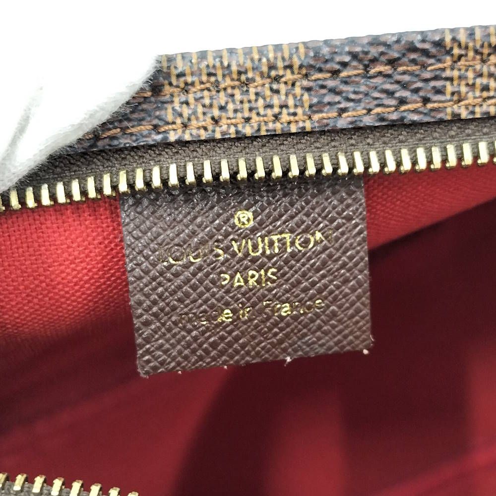 Louis Vuitton Trousse Makeup Cosmetic Pouch Damier Ebene — view 9