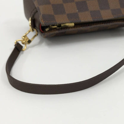 Louis Vuitton Trousse Makeup Cosmetic Pouch Damier Ebene — view 6