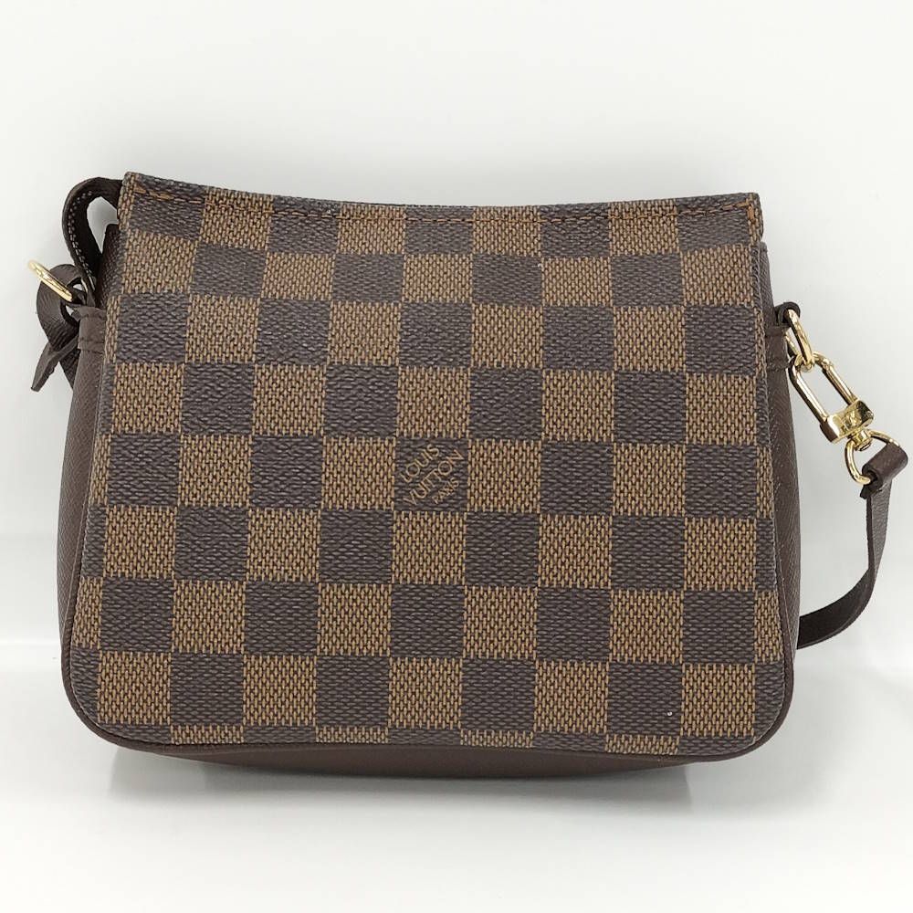 Louis Vuitton Trousse Makeup Cosmetic Pouch Damier Ebene — view 2