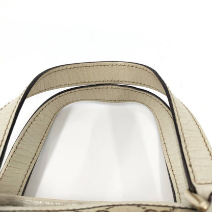 Gucci Handbag GG Leather Canvas Brown — view 5