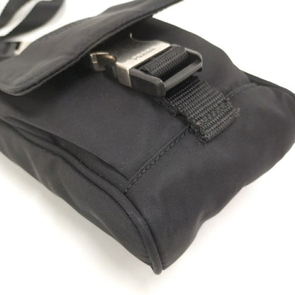 Prada Phone Shoulder Bag Nylon Black — view 4