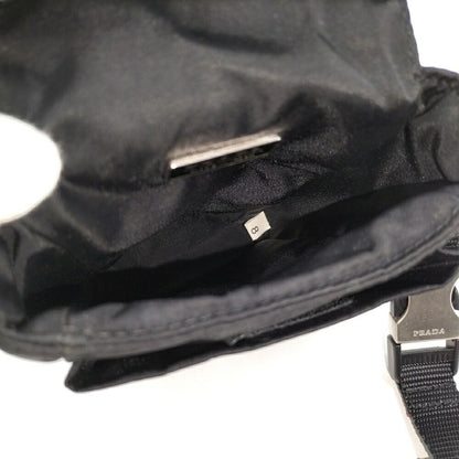 Prada Phone Shoulder Bag Nylon Black — view 9