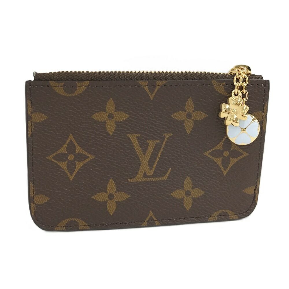Louis Vuitton Card Holder Romy Case Monogram Light Blue