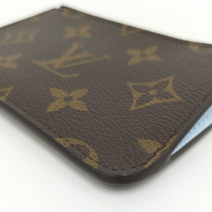 Louis Vuitton Card Holder Romy Case Monogram Light Blue — view 3