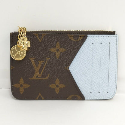 Louis Vuitton Card Holder Romy Case Monogram Light Blue — view 2