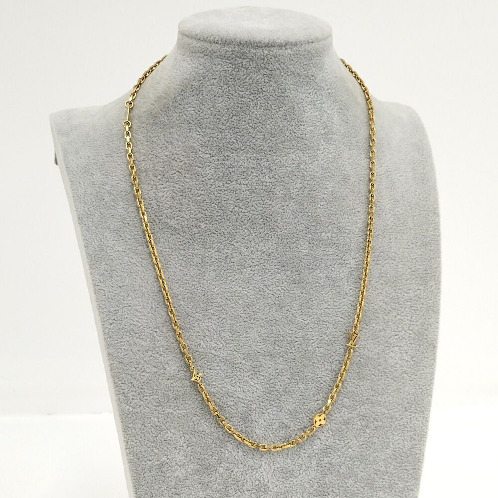 Louis Vuitton LV Yours Necklace Plated Gold — view 7