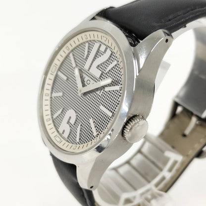 Bvlgari Watch Solo Tempo SS Leather External Quartz Silver Dial — view 3