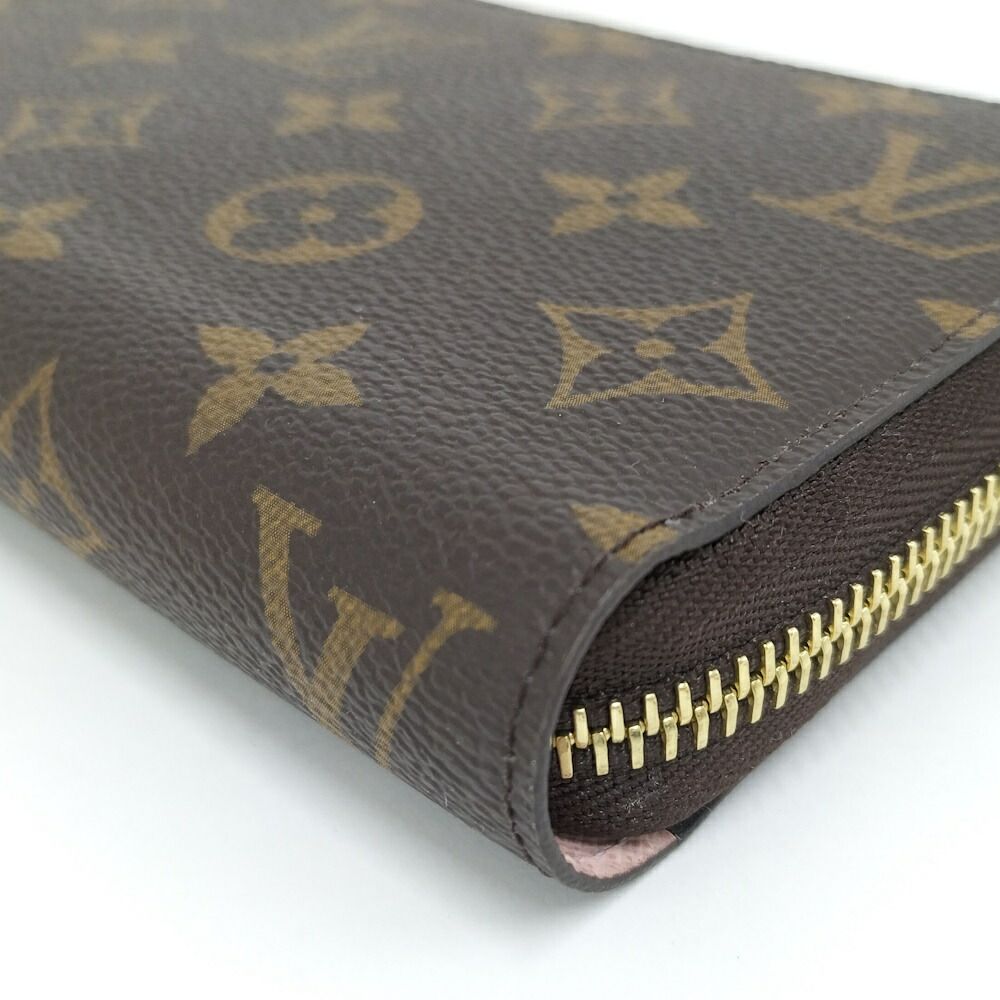 Louis Vuitton Zippy Wallet Zip Around Monogram Rose Ballerine — view 6