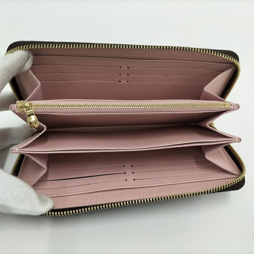 Louis Vuitton Zippy Wallet Zip Around Monogram Rose Ballerine — view 2